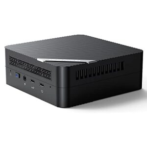 MINISFORUM Mini PC UM560 XT Barebone with AMD Ryzen 5 5600H 6 Cores/12 Threads