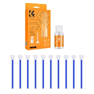 K&F Concept 16mm APS-C Sensor Cleaning Swab*10 + 20ml Sensor Cleaner