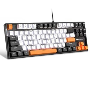 MageGee 75% Mechanical Gaming Keyboard with Yellow Switch