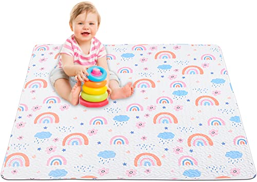 Machine Washable Baby Floor Play Mat 127x127 cm