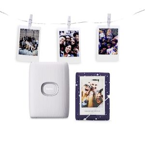 instax Limited Edition LINK 2 portable smartphone printer with photo album and LED display lights