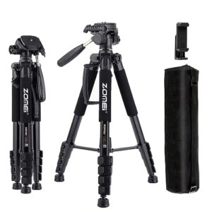 ZOMEi 188 cm Tripod Heavy Duty Tall Tripod Stand