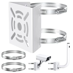 Ueevii Universal Vertical Pole Mount Bracket with 2 Loops