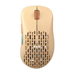 Xlite V2 Retro Edition Wireless Ultralight (59 g) High Performance Super Light and Fast Ergonomic Gaming Mouse 2.4Ghz 1ms 20000 DPI Optical Sensor PAW3370 (Medium