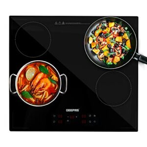 Geepas 6000W Digital Built-In Infrared Hob