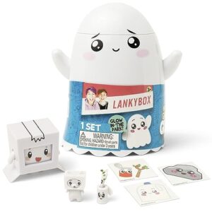 LankyBox Ghosty Glow Mystery Box – Mystery Box with 6 Exciting Toys to Discover inside