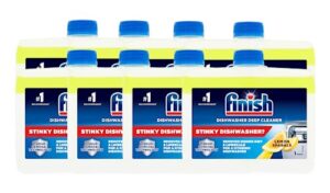 Finish Dishwasher Machine Cleaner | Lemon | Pack of 8