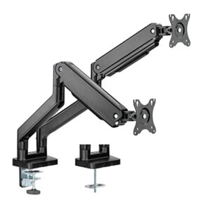 HumanTeck Dual Monitor Arms for 17 to 35 Inch Screens