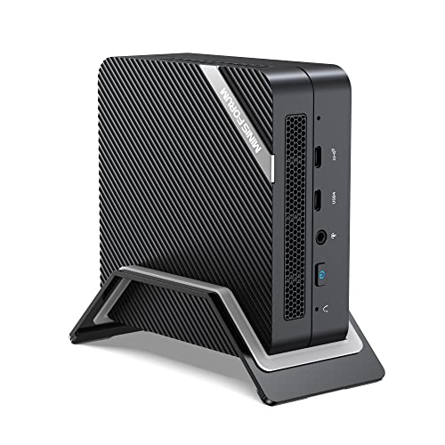 MINISFORUM Venus Series UM773 Lite Mini PC AMD Ryzen 7 7735HS up to 4.75GHz 32GB DDR5 512GB PCIe4.0 SSD AMD Radeon 680M Mini Computer