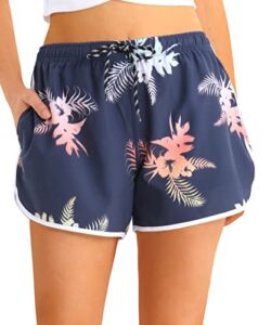 APTRO Womens Swimming Shorts Beach Shorts Ladies Swim Trunks Quick Dry Board Shorts Casual Home Wear Yoga Hawaiian Shorts