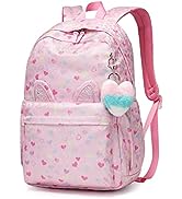 Girls School Backpack,Casual Daypack,Light Preschool Children's School Bag Travel Backpack High C...