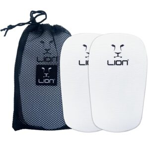 Mini Heat Mouldable Football Shin Pads/Guards Mens/Women/Boys/Girls - Small & Lightweight - Revolutionise Your Game with Customisable Protection - To Wear With Sock Sleeves & Grip Socks