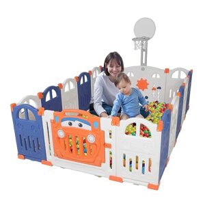 Puluomis Playpen for Baby and Toddlers
