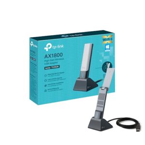 TP-Link Wi-Fi 6 AX1800 High Gain Dual-Band Wireless USB Adapter