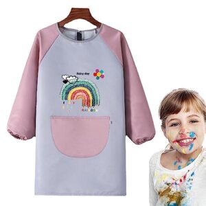 LeKing Kids Art Painting Aprons for Children Ages 6-12