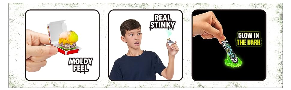 5 Surprise; Mega; Gross ;Minis ; ZURU ; Boys ; Mystery ; Collectible ; Minis ; Brands; Parody