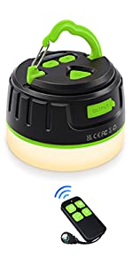 Rechargeable Camping Lantern camping lights tent lights with Remote Control