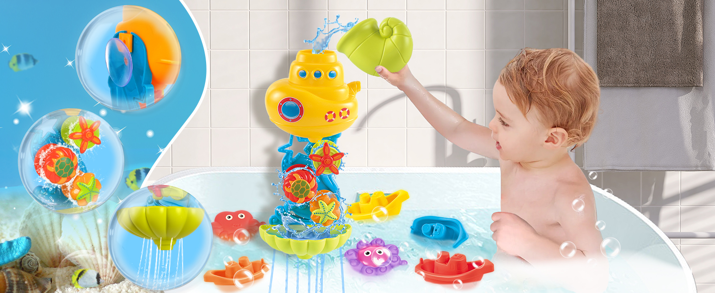 baby bath toy for toddlers 1-3 year old