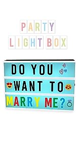 Light box with remote control - ideal as an original gift for girls and boys