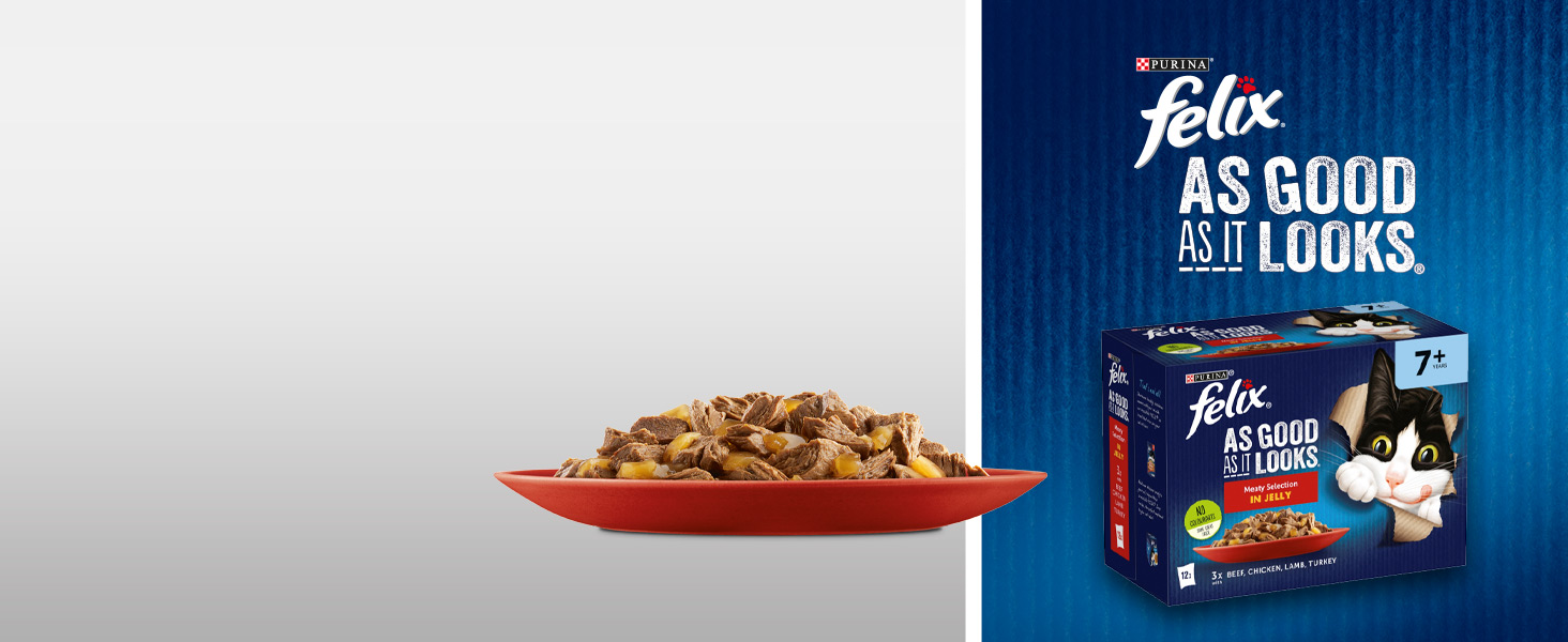 irrisistably tasty; AGAIL; purina; felix