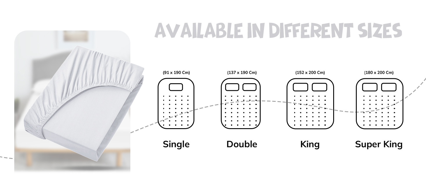 FITTED SHEET 25 CM WHITE