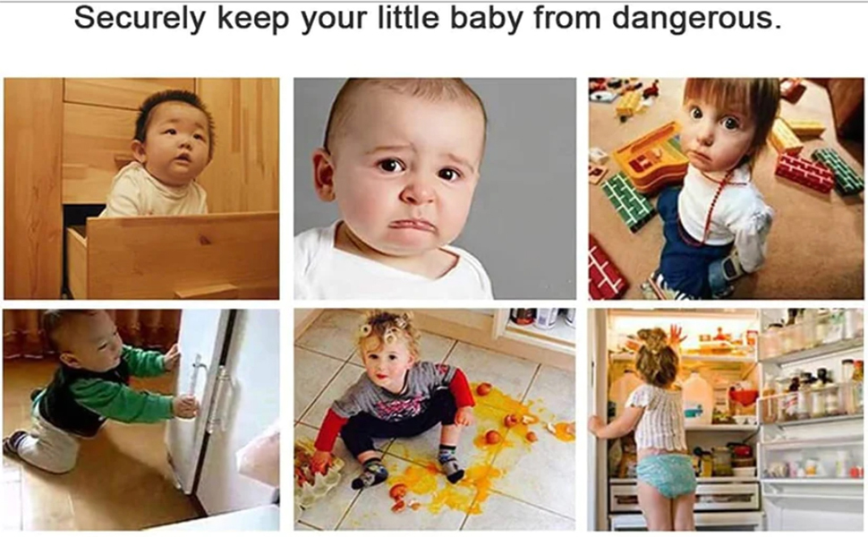 Child Safety Cupboard Door Strap Locks