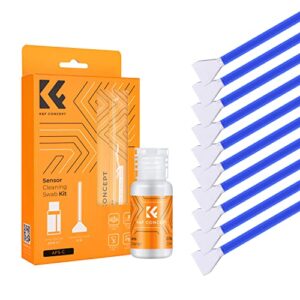 K&F Concept 24mm APS Full Frame Sensor Cleaning Swab*10 + 20ml Sensor Cleaner