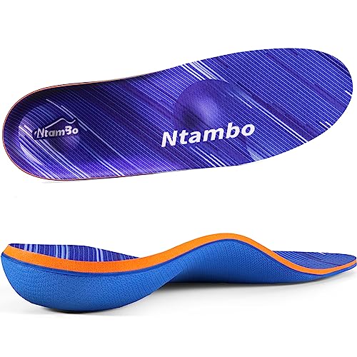 Plantar Fasciitis Arch Support Insoles for Men Women - Orthotic Insoles Relieve Flat Feet Heel Pain