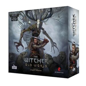Go On Board | The Witcher: Old World Deluxe | Board Game | Ages 14+ | 1-5 Players | 90-150 Minutes Playing Time