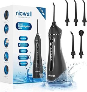 Water Flossers for Teeth Cordless - Nicwell Oral Irrigator Dental