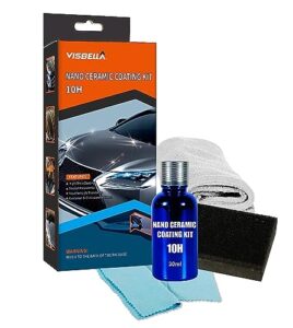 Visbella 10H Nano Ceramic High Gloss Coating Car Kit │ Premium Ceramic Car Coating
