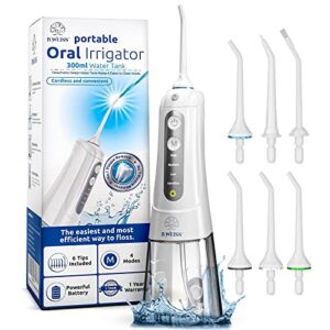 Water Dental Pick for Teeth: High-Power Cordless Water Flosser
