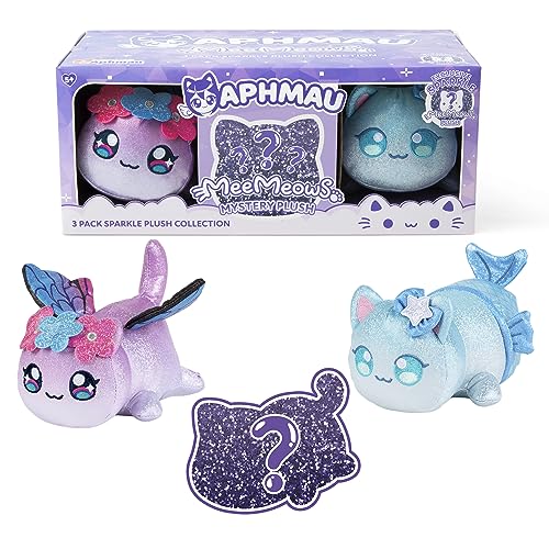 Aphmau 6” MeeMeow Plush Sparkle Collection 3-Pack