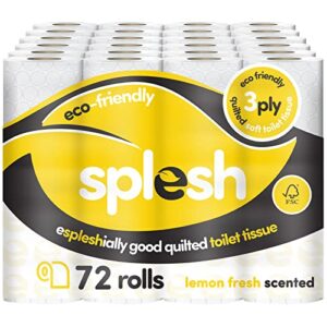 Splesh by Cusheen Lemon Fresh Toilet Roll - Eco-Friendly