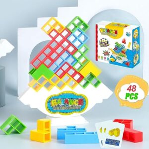 Tetra Tower Balance Building Blocks Game
