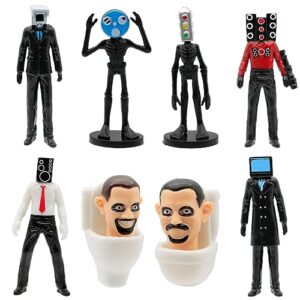 Dlishka Skibidi Toilet Toy Figures Set