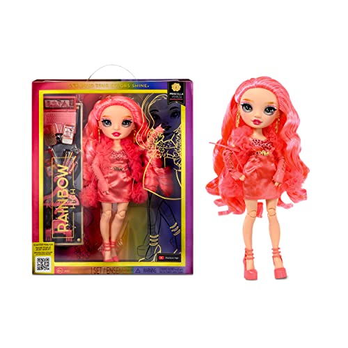 Rainbow High Fashion Doll – PRISCILLA PEREZ - Pink Doll – Fashionable Outfit & 10+ Colourful Play Accessories - For Collectors and Kids Ages 4-12 Years