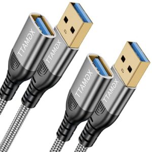 XGMATT USB 3.0 Extension Cable 1M-2pack