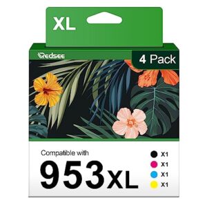 953XL 953 XL Replacement for HP 953XL Ink Cartridges Multipack for HP Officejet Pro 7720 7740 8710 8720 8715 8210 8730 7730 8725 8740 (Black