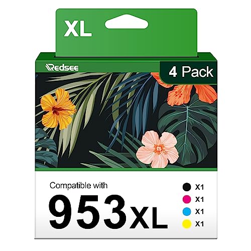 953XL 953 XL Replacement for HP 953XL Ink Cartridges Multipack for HP Officejet Pro 7720 7740 8710 8720 8715 8210 8730 7730 8725 8740 (Black