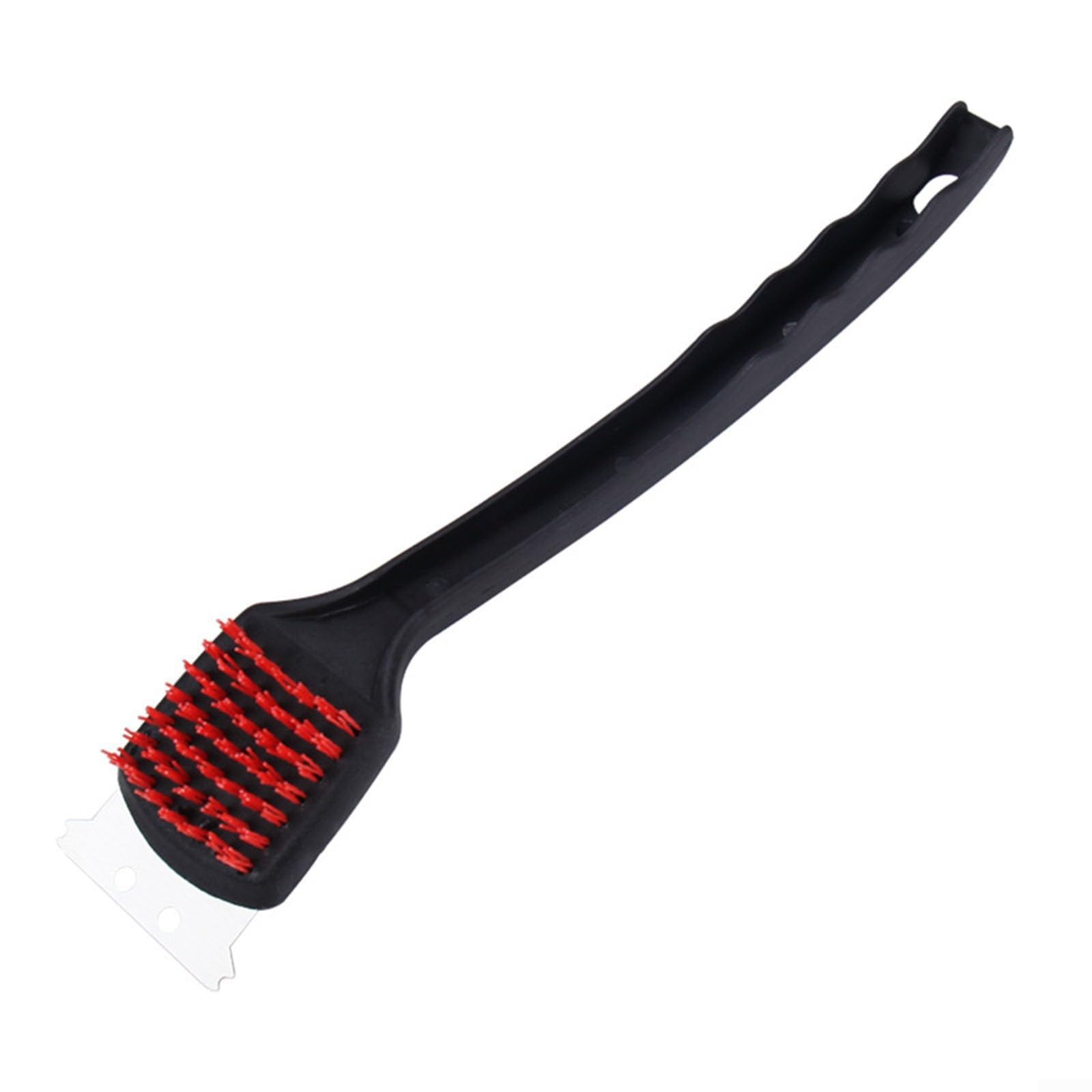 HIGHFLY Long Handle BBQ Grill Cleaning Brush with Safe Nylon Bristles