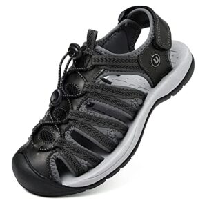 Unitysow Fashion Sandals Women's Sport Sandals Summer Outdoor Hiking Sandals Closed Toe Sandals Casual Athletic Walking Sandals Ladies Beach Sandal