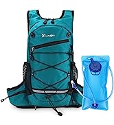 Hydration Backpack, zeroto Water Pack with 2L Water Bladder Lightweight Hiking Rucksack Hydration...