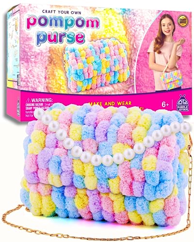 PURPLE LADYBUG DIY Purse Craft Kit - 6 Year Old Girls Birthday Presents