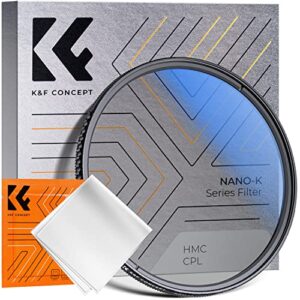 K&F Concept 58MM Polarising Filter Circular Polarizing CPL