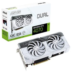 ASUS Dual GeForce RTX 4070 White Edition 12GB GDDR6X (PCIe 4.0