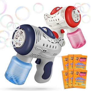 AmyBenton Bubble Gun Machine for Kids