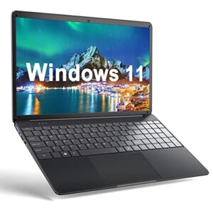 SGIN 15.6 Inch Laptop Windows 11 8GB RAM 256GB SSD Storage