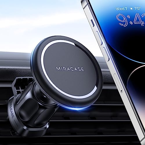 Miracase Design for MagSafe Car Mount[2023 Upgraded Magnets]Car Phone Holder Air Vent