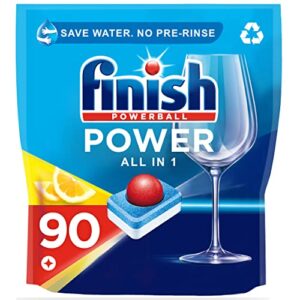Finish All in 1 Max Dishwasher Tablets Lemon Scent